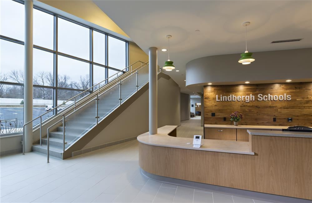 Lindbergh Schools Admin Lobby